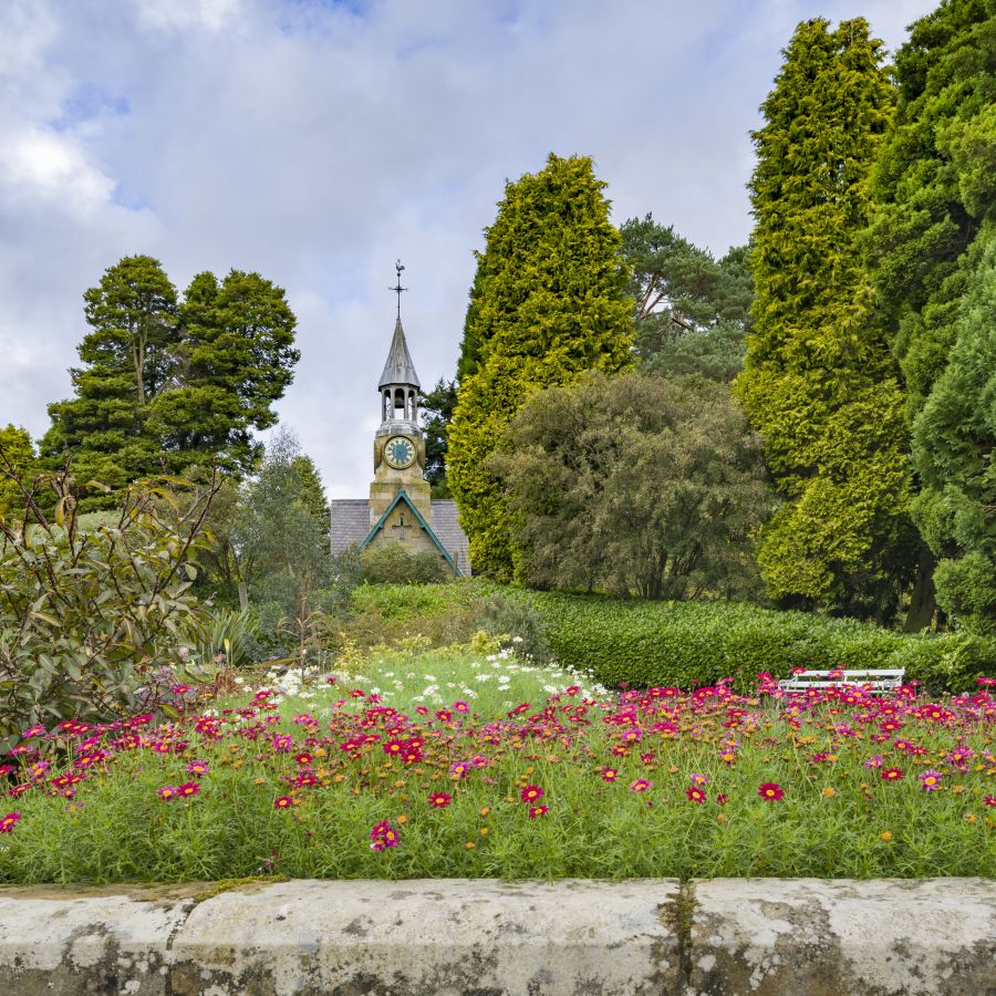 Experience the change in seasons at the Formal Garden