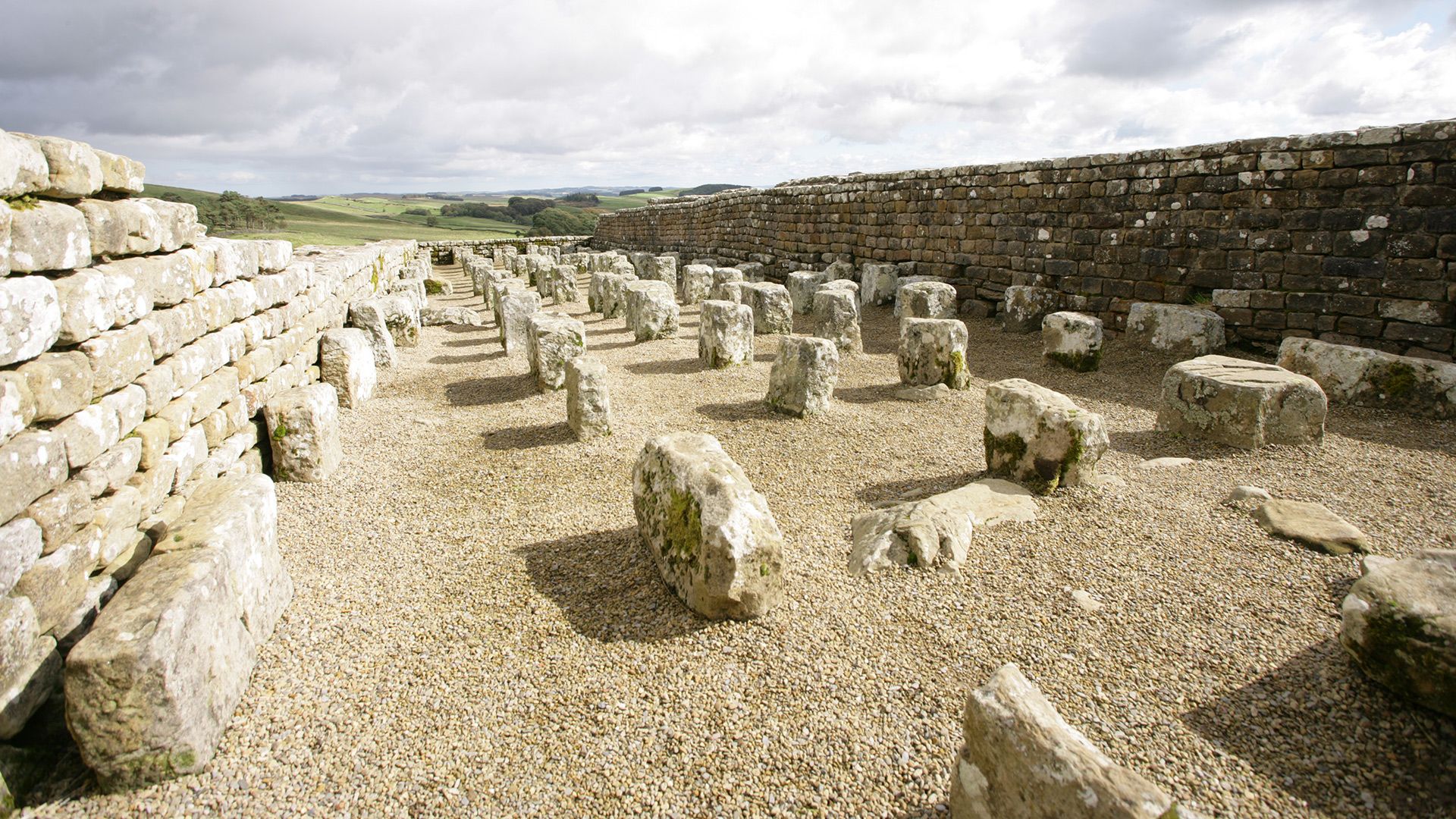 Granaries at Housesteads