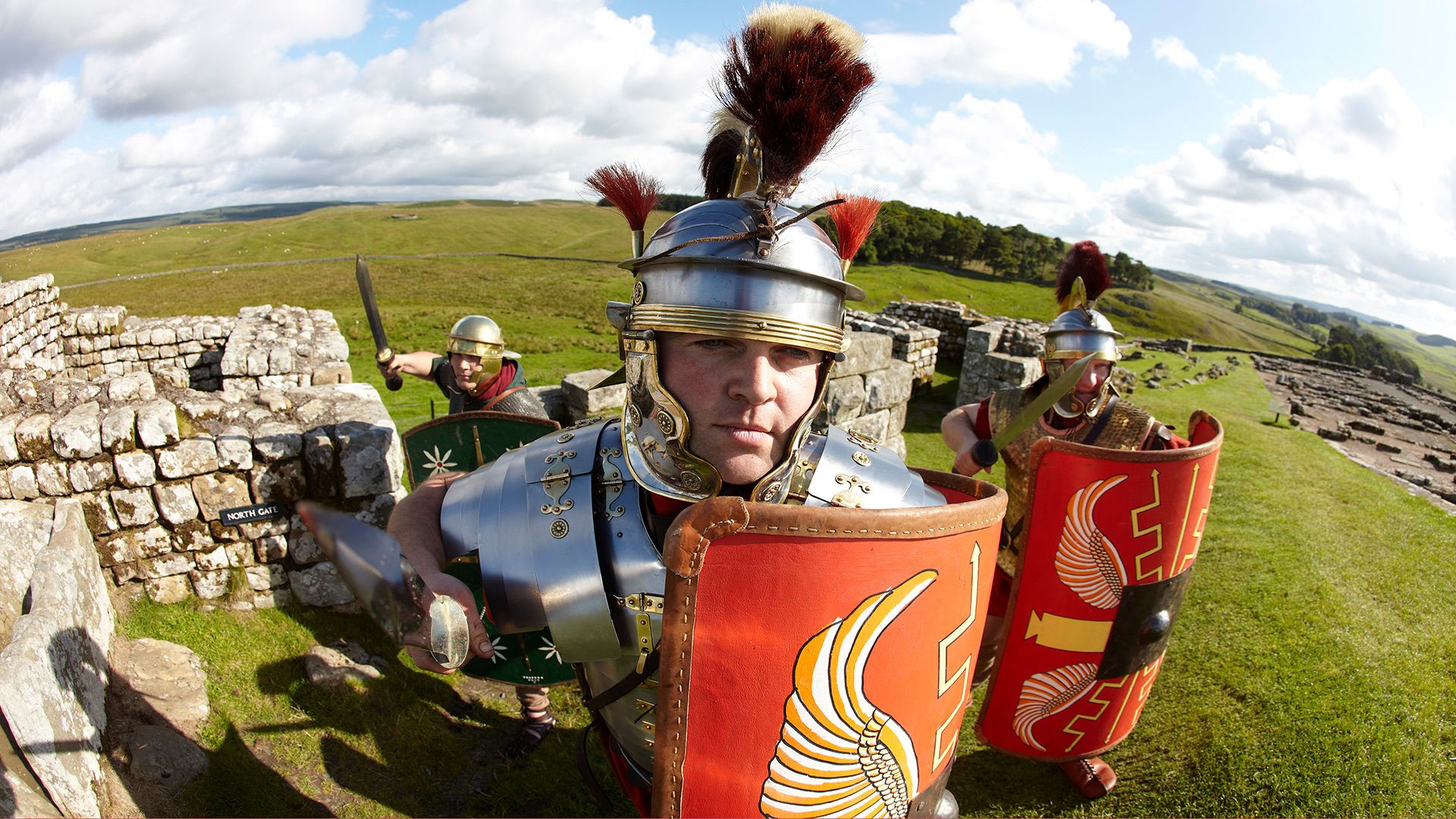 Romans at Housesteads
